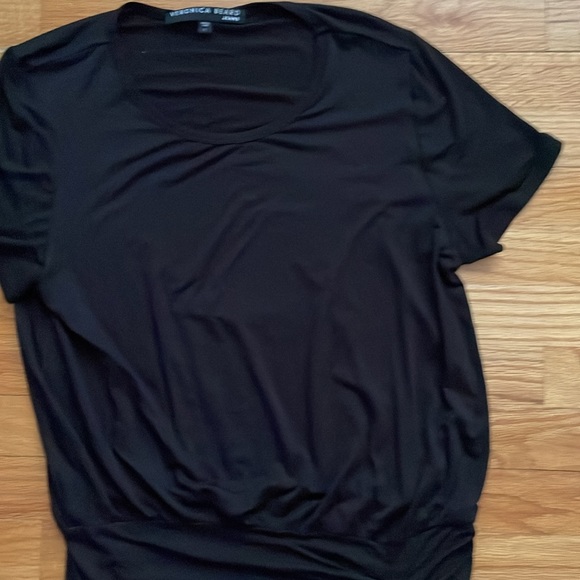 Veronica beard Hannock ruched jersey minidress L B5 - Picture 3 of 7